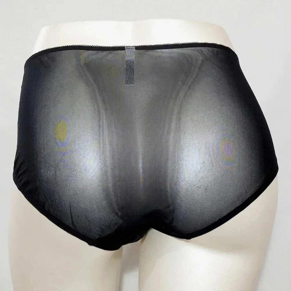 4X Ava & Viv High Waist Lace Briefs with Lace Ebony Black  New with Tags - DUE T